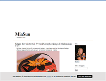 Tablet Screenshot of miasun.blogg.se