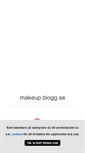 Mobile Screenshot of makeup.blogg.se