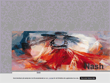 Tablet Screenshot of nash.blogg.se