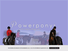 Tablet Screenshot of powerponys.blogg.se