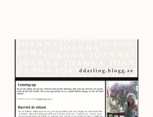 Tablet Screenshot of ddarling.blogg.se