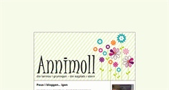 Desktop Screenshot of annimoll.blogg.se