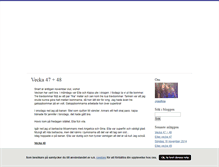 Tablet Screenshot of josefinap.blogg.se