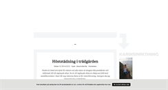 Desktop Screenshot of karinsinredning.blogg.se