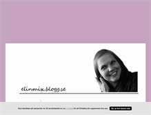 Tablet Screenshot of elinmix.blogg.se