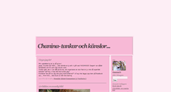 Desktop Screenshot of chanina.blogg.se
