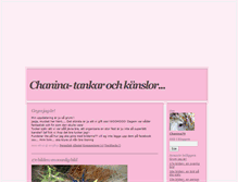 Tablet Screenshot of chanina.blogg.se