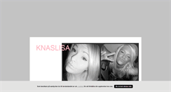 Desktop Screenshot of knaslisa.blogg.se