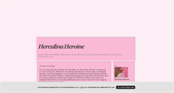 Desktop Screenshot of herculina.blogg.se
