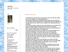 Tablet Screenshot of ditte.blogg.se