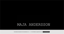 Desktop Screenshot of mmajaanderssons.blogg.se