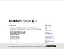Tablet Screenshot of helsjonelva.blogg.se