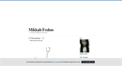 Desktop Screenshot of frohmmeister.blogg.se