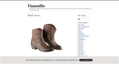Desktop Screenshot of finaoutfits.blogg.se