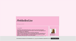 Desktop Screenshot of pinkladiesliza.blogg.se