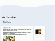 Tablet Screenshot of detbastalivet.blogg.se