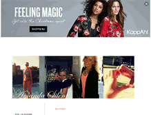 Tablet Screenshot of amandasilens.blogg.se