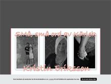 Tablet Screenshot of kicki88.blogg.se