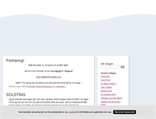 Tablet Screenshot of ellom.blogg.se