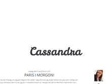 Tablet Screenshot of cassandra87.blogg.se