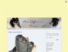 Tablet Screenshot of amorshelties.blogg.se