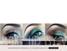 Tablet Screenshot of makeupbyv.blogg.se