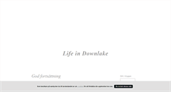 Desktop Screenshot of lifeindownlake.blogg.se
