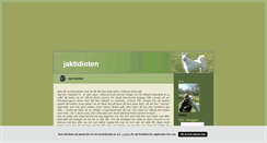 Desktop Screenshot of jaktidioten.blogg.se