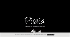 Desktop Screenshot of piraia.blogg.se