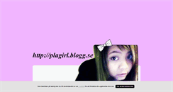 Desktop Screenshot of plagirl.blogg.se