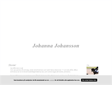 Tablet Screenshot of joohannajohanssons.blogg.se