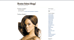 Desktop Screenshot of beabastablogg.blogg.se