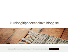 Tablet Screenshot of kurdishgirlpeaceandlove.blogg.se