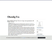 Tablet Screenshot of hemligblivandebrud.blogg.se