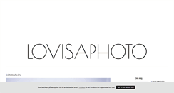 Desktop Screenshot of lovisaphoto.blogg.se