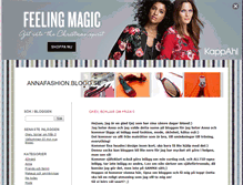 Tablet Screenshot of annafashion.blogg.se