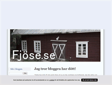 Tablet Screenshot of fjose.blogg.se