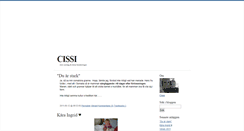 Desktop Screenshot of cissikrantz.blogg.se