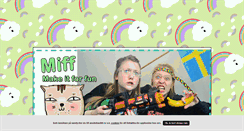 Desktop Screenshot of miff.blogg.se