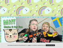 Tablet Screenshot of miff.blogg.se