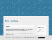 Tablet Screenshot of filmenochjag.blogg.se