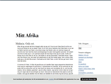 Tablet Screenshot of johansafrika.blogg.se