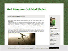 Tablet Screenshot of floraochblogg.blogg.se