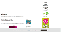 Desktop Screenshot of manick.blogg.se