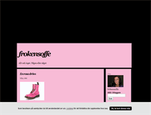 Tablet Screenshot of frokensoffe.blogg.se