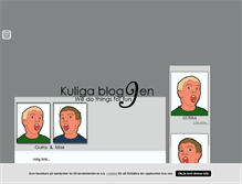 Tablet Screenshot of kuligabloggen.blogg.se