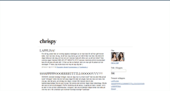 Desktop Screenshot of chrispy.blogg.se
