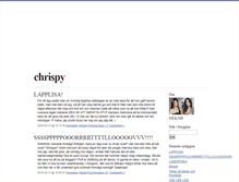 Tablet Screenshot of chrispy.blogg.se