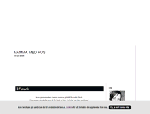 Tablet Screenshot of mammamedhus.blogg.se