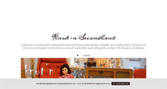Desktop Screenshot of knutensecondhand.blogg.se